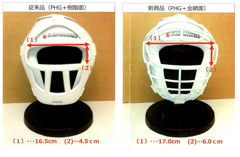 新極真会 新極真空手 ヘッドギア ヘッドガード L ほぼ新品 