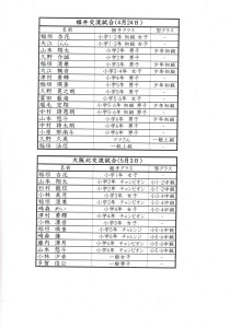 福井・大阪北交流試合